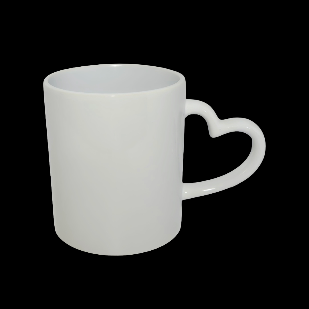 Tasse mit Herzhenkel