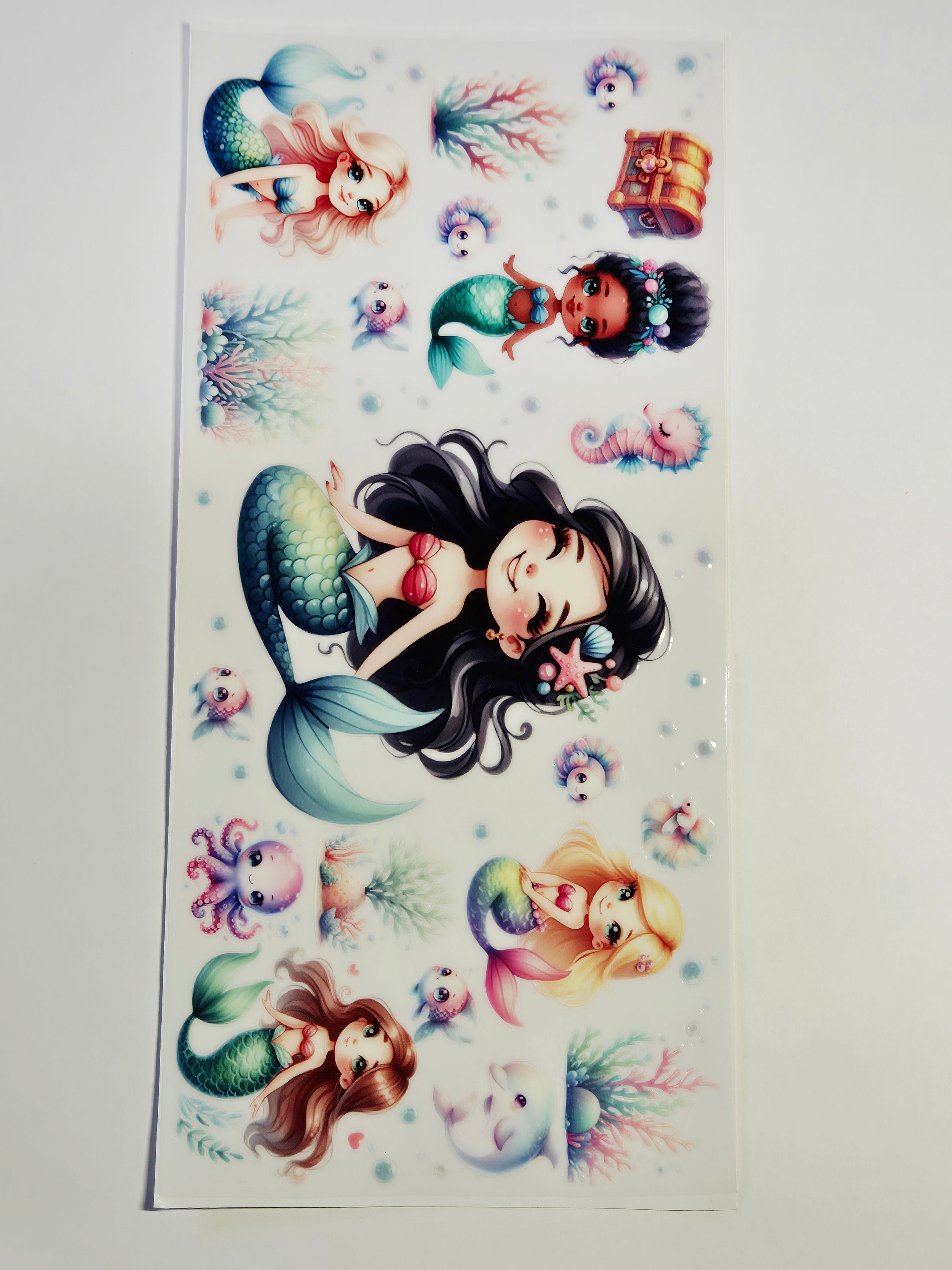 Sticker Meerjungfrau 1