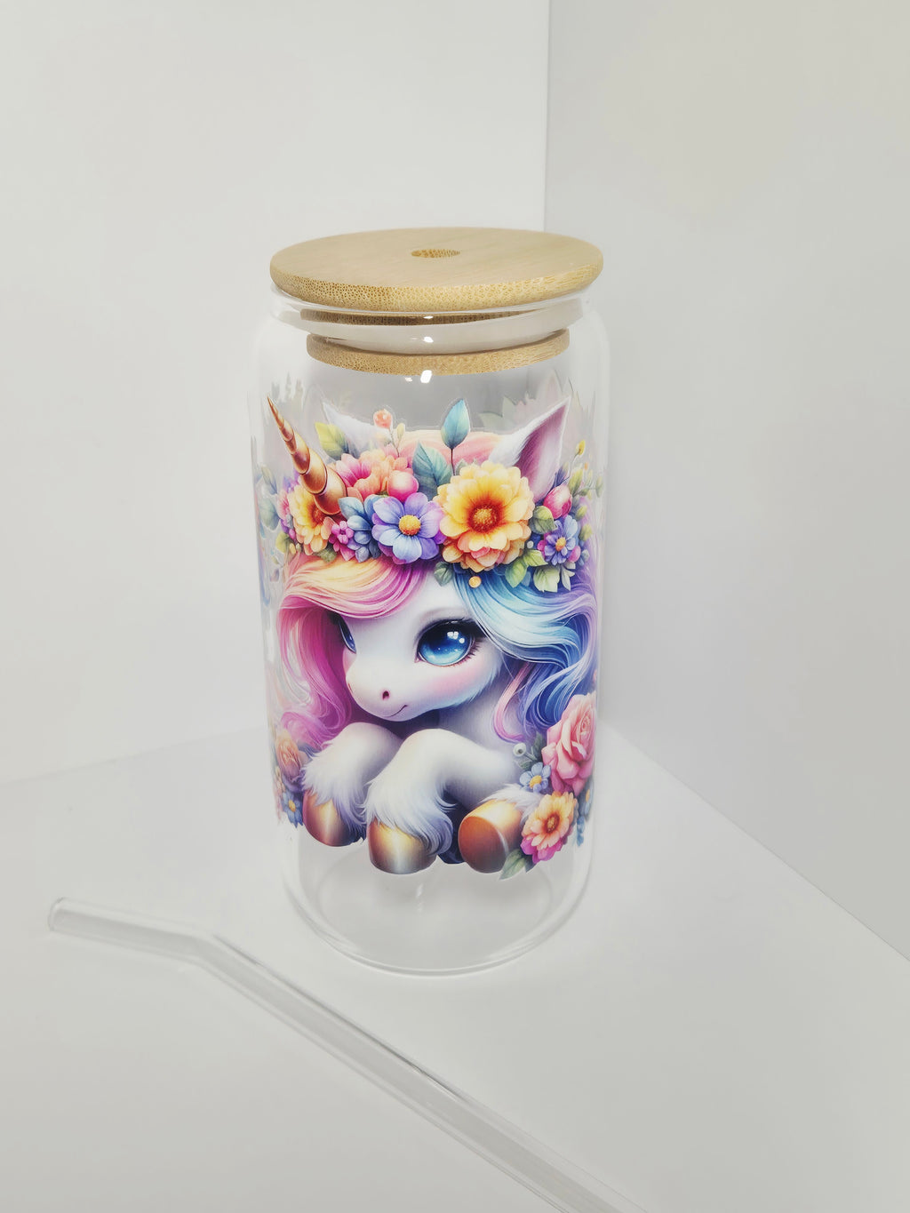 Einhorn Trinkglas